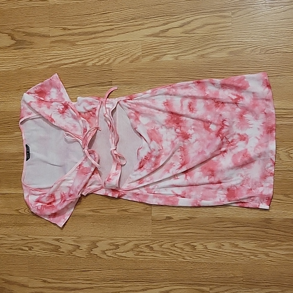 Shein tie dye mini dress